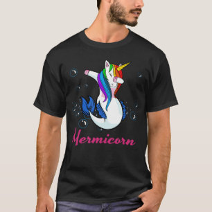Mermicorn Unicorn  For Women Girls  Unique Mermaid T-Shirt