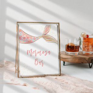 Mermosa Bar Birthday Sign