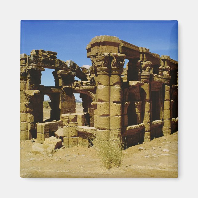 Meroitic kiosk magnet (Front)