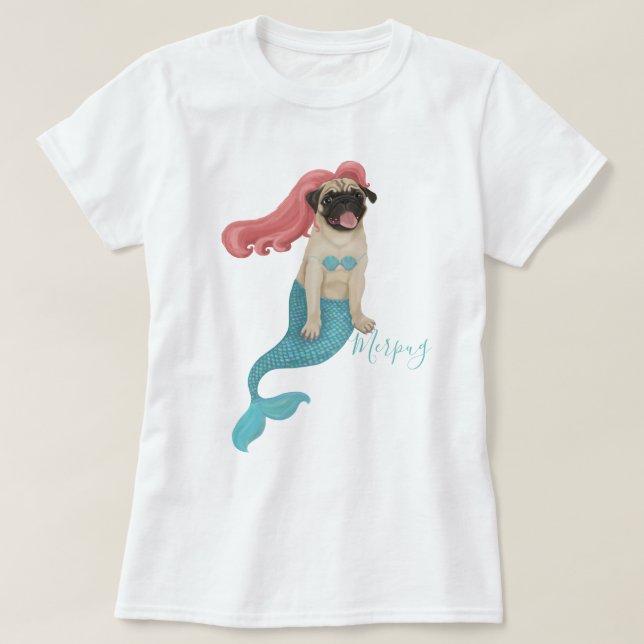 Merpug T-Shirt (Design Front)