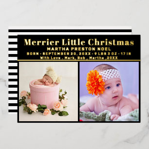 Merrier Little Christmas 3 Photo New Baby Gold