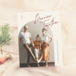 Merrier Together Arch Photo Budget Christmas