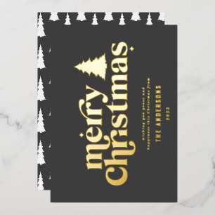 Merriest Christmas graphic typography non photo