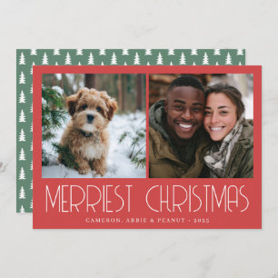 Merriest Christmas Photo Card