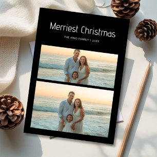 Merriest Family Christmas Holiday Card Design