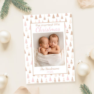 Merriest Little Christmas Baby Holiday Card