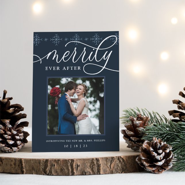 Merrily Ever After | Holiday Wedding Announcement (Creator Uploaded)
