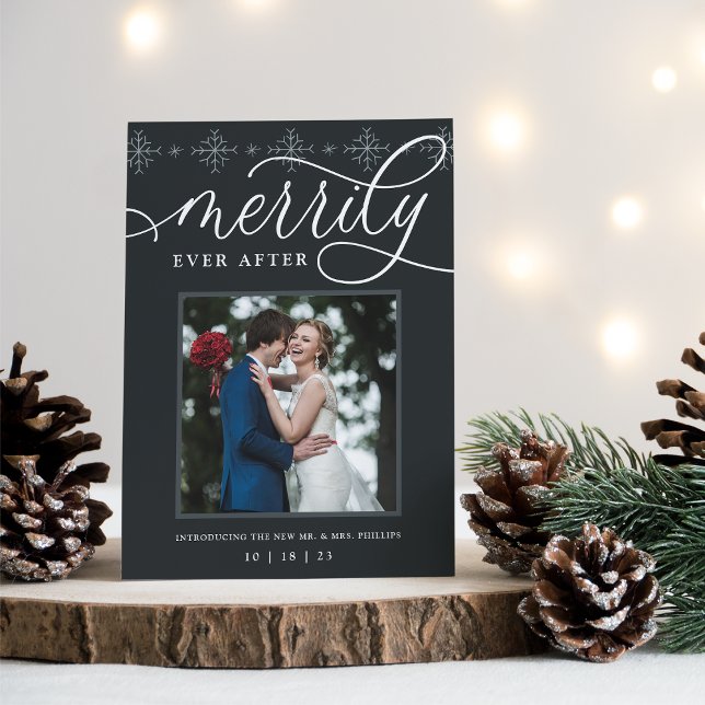 Merrily Ever After | Holiday Wedding Announcement (Creator Uploaded)