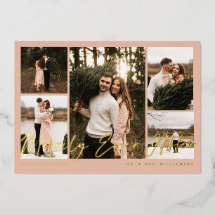 Merrily Ever After Minimal 5 Photo Collage