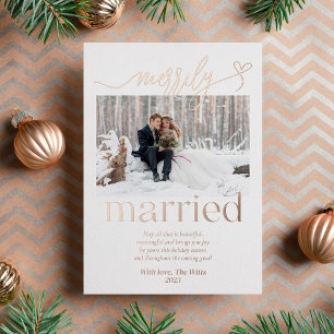 Merrily Married Newlywed Christmas
