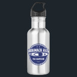 Merrimack River New Hampshire Kayak 532 Ml Water Bottle<br><div class="desc">The Merrimack River begins in central New Hampshire and winds 115 miles south to the Atlantic Ocean in Newburyport,  Massachusetts and has tons of kayaking and paddling opportunities.</div>