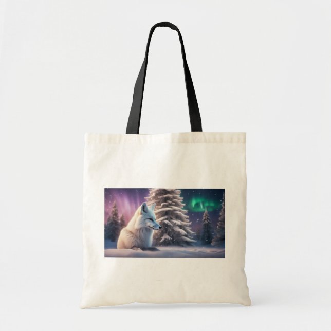 Merriment Fox Tote Bag (Front)