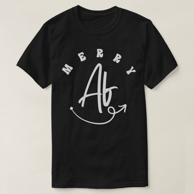 Merry AF 1 T-Shirt (Design Front)