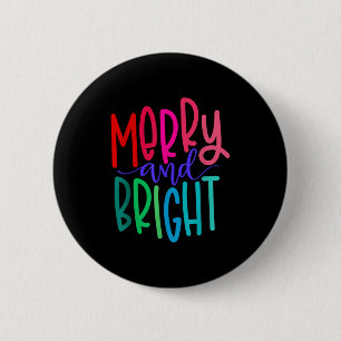 Merry & Bright And Moody & Uptight, Matchi 6 Cm Round Badge