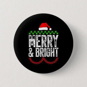 Merry &amp; Bright Moody &amp; Uptight Matching Co 6 Cm Round Badge