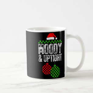 Merry & Bright Moody & Uptight Matching Co Coffee Mug