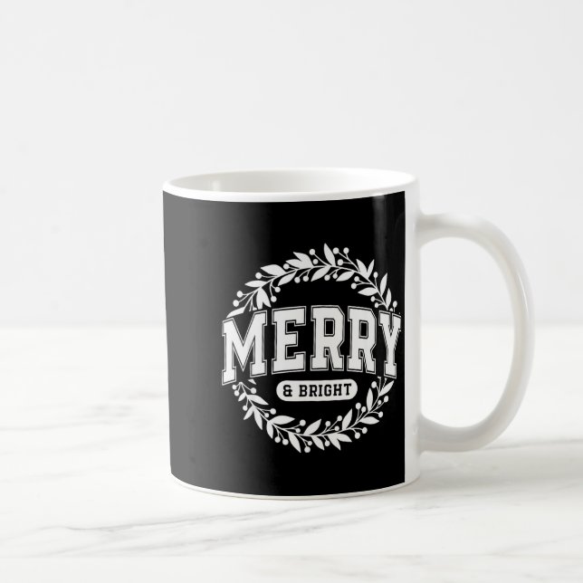 Merry &amp; Bright Moody &amp; Uptight Matching Co Coffee Mug (Right)