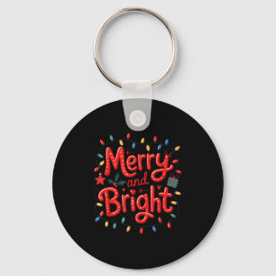 Merry & Bright Moody & Uptight Matching Co Key Ring