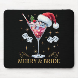 Merry And Bride Bachelorette Party Tail Drink Chri Mouse Pad