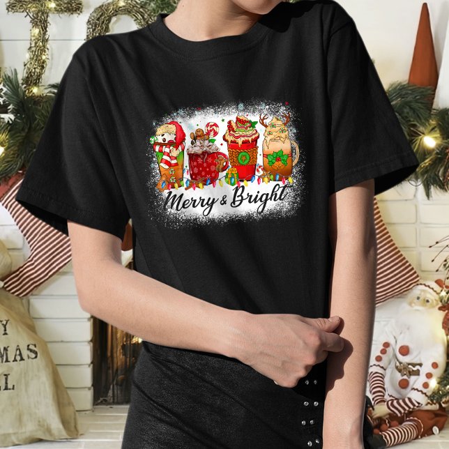 Merry and Brigh, Family Christmas Matching T-Shirt (Creator Uploaded)