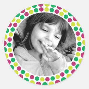 Merry and Bright 2010 Holiday Photo Sticker