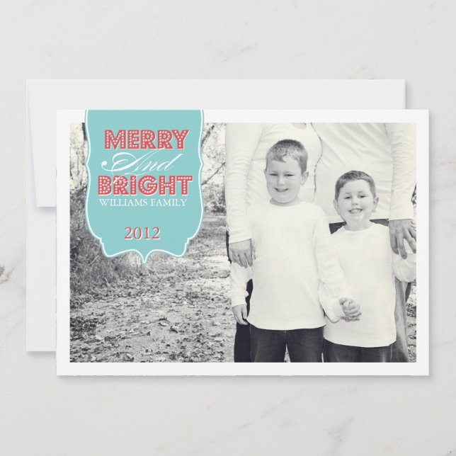 Merry and Bright Cards (Front)