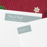 Merry and Bright | Casual Script Calligraphy