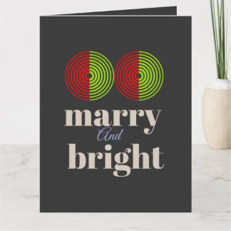 "Merry and Bright: Celebrate the Joy of the Season Card