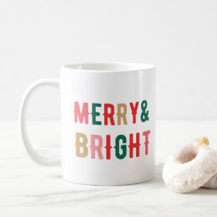 Merry and Bright Christmas Coffee Mug