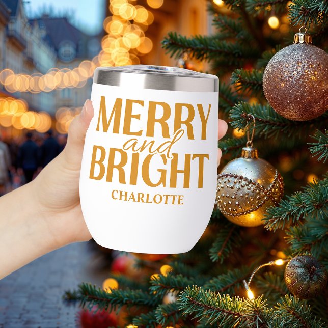 Merry And Bright Christmas Gold  (Creator Uploaded)