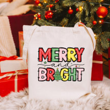 Merry and Bright Christmas Holiday