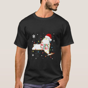 Merry And Bright Christmas Lights Xmas New York St T-Shirt