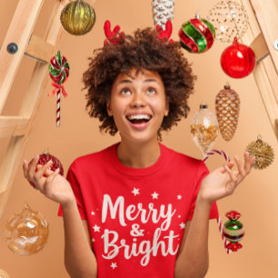 Merry and Bright Christmas T-Shirt