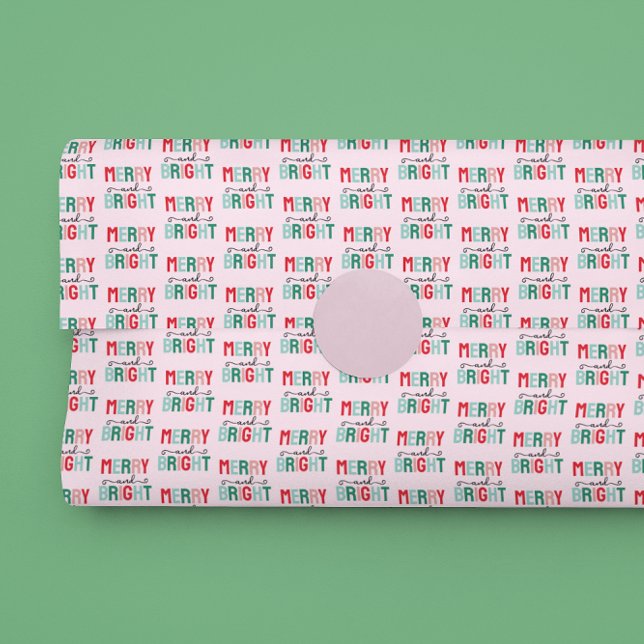 Merry and Bright Christmas Tissue Paper (Creator Uploaded)