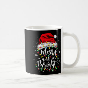 Merry And Bright Christmas Women Girls Cute Merry Coffee Mug