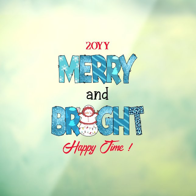 Merry And Bright Customise (Sheet 3)
