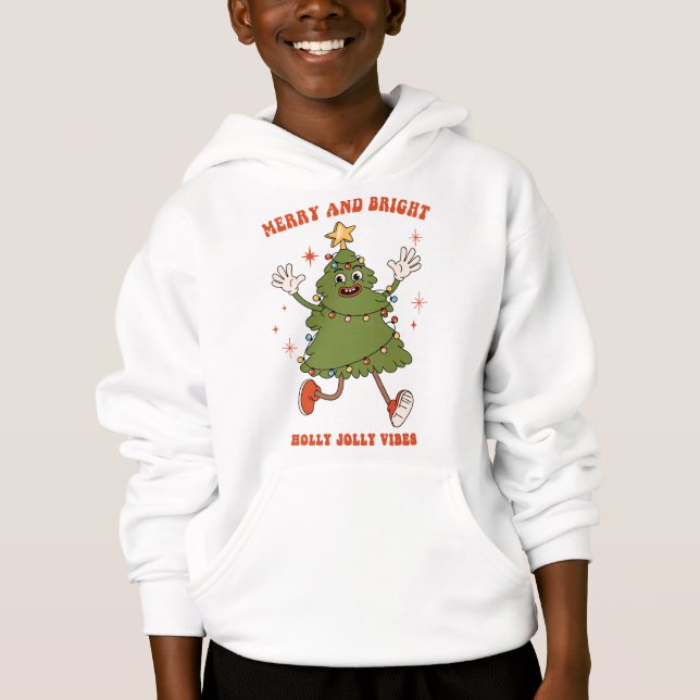Merry and Bright - Dancing Christmas Tree Holiday  (Front)