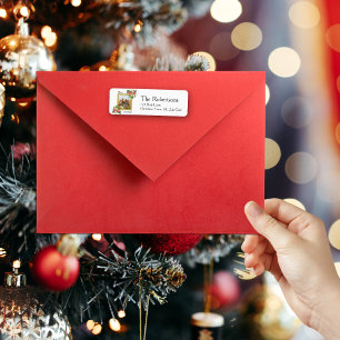 Merry and Bright Floral Personalised Holiday