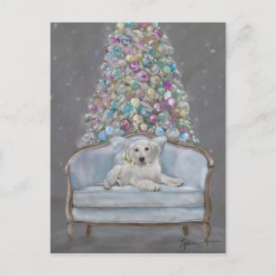 Merry and Bright Holiday Postcard