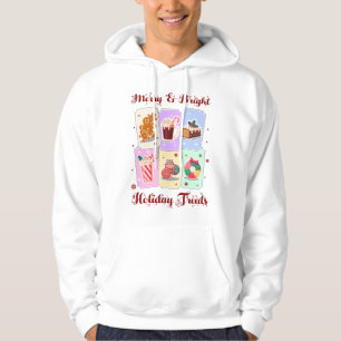 Merry and Bright Holiday Treats Christmas Dessert Hoodie