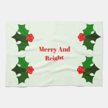 Merry And Bright Kitchen Towels
