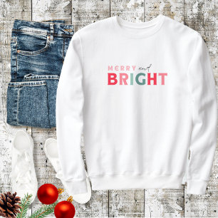 Merry and Bright Pastels Christmas Sweater