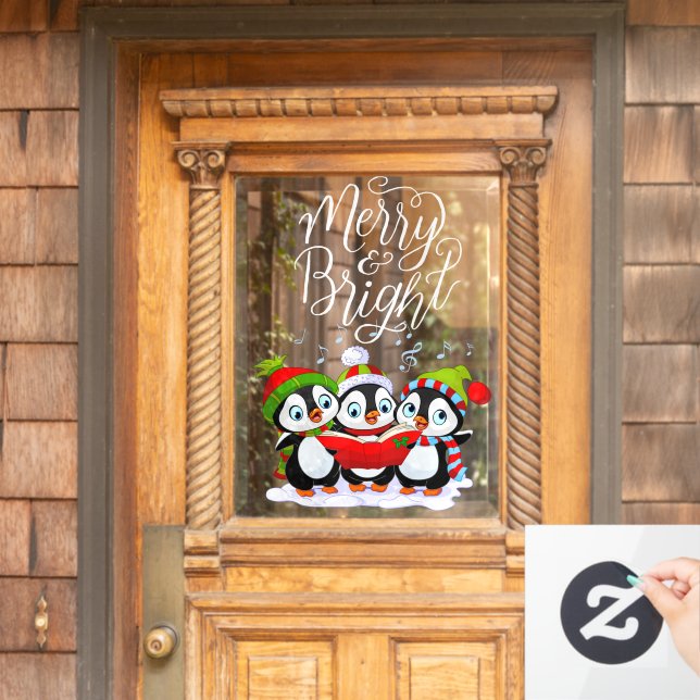 Merry And Bright Penguins (Home Door)