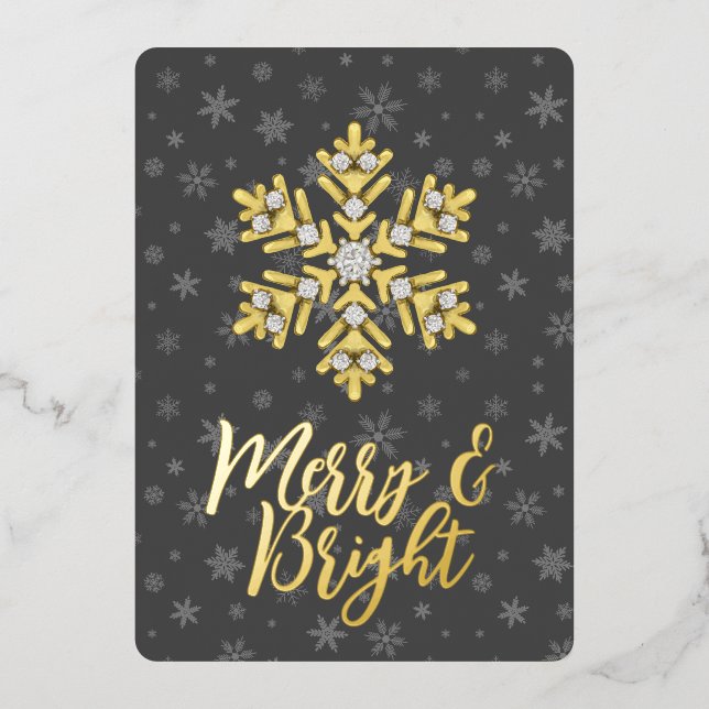 merry and bright photo (Front)