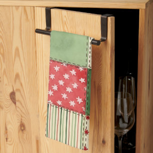 Merry and Bright Tea Towel