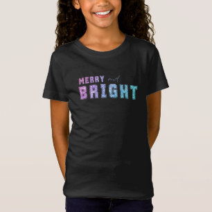 Merry and Bright Unicorn Colours T-Shirt