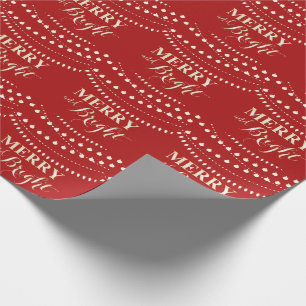 Merry and Bright Wrapping Paper