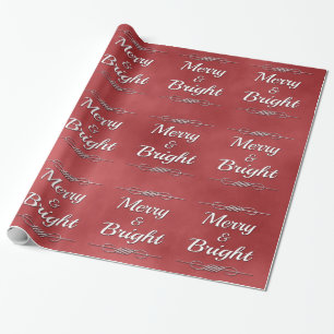 Merry and Bright Wrapping Paper