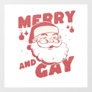 Merry and Gay Funny Christmas LGBTQ Pride