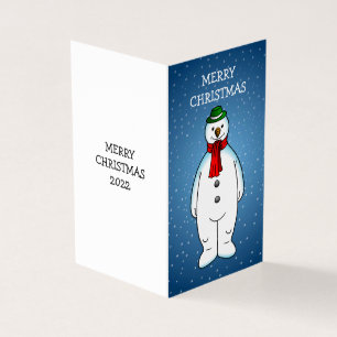 Merry and Happy Snowman